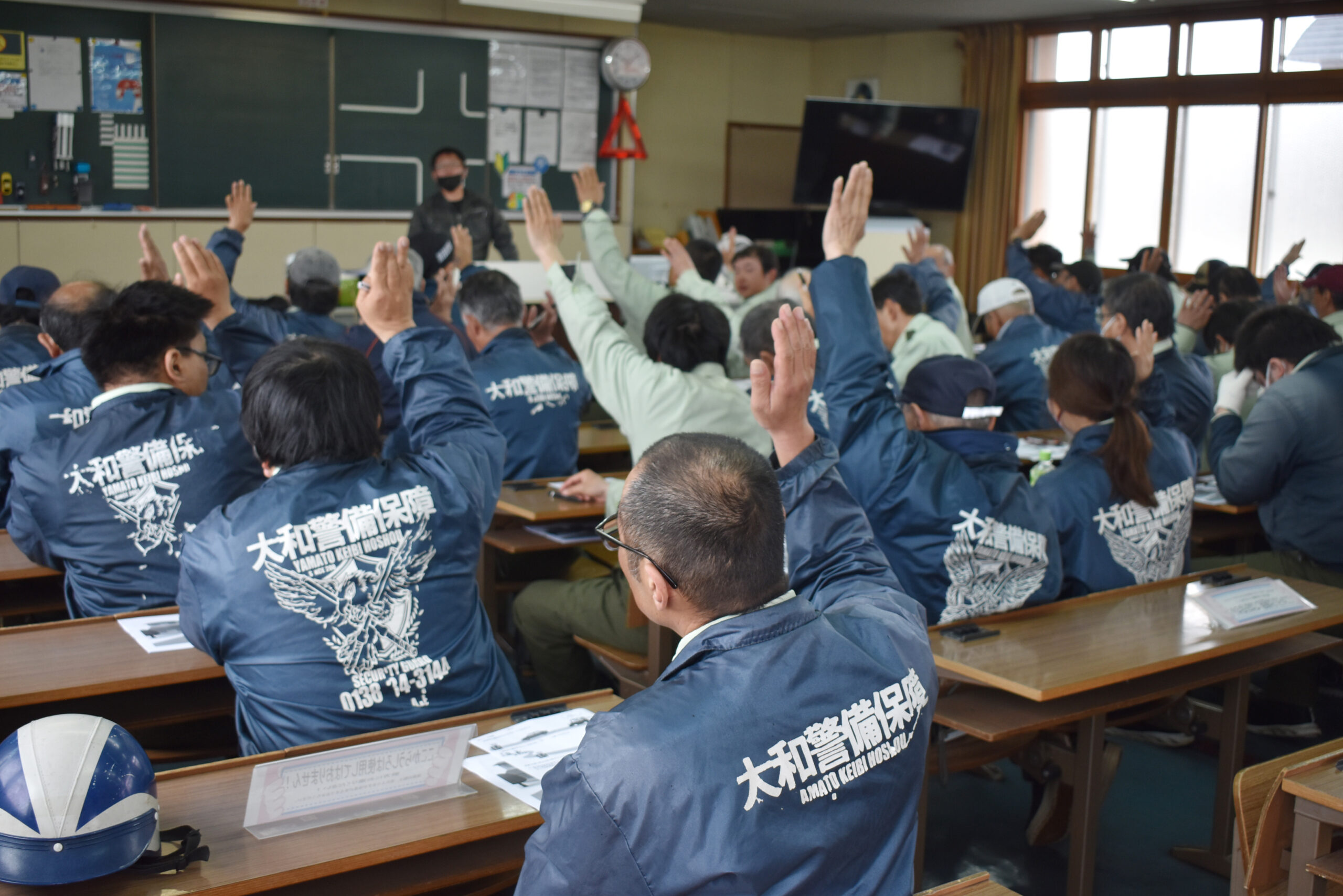 2025.4.29 亀田自動車学校をお借りしての令和7年度 現任教育