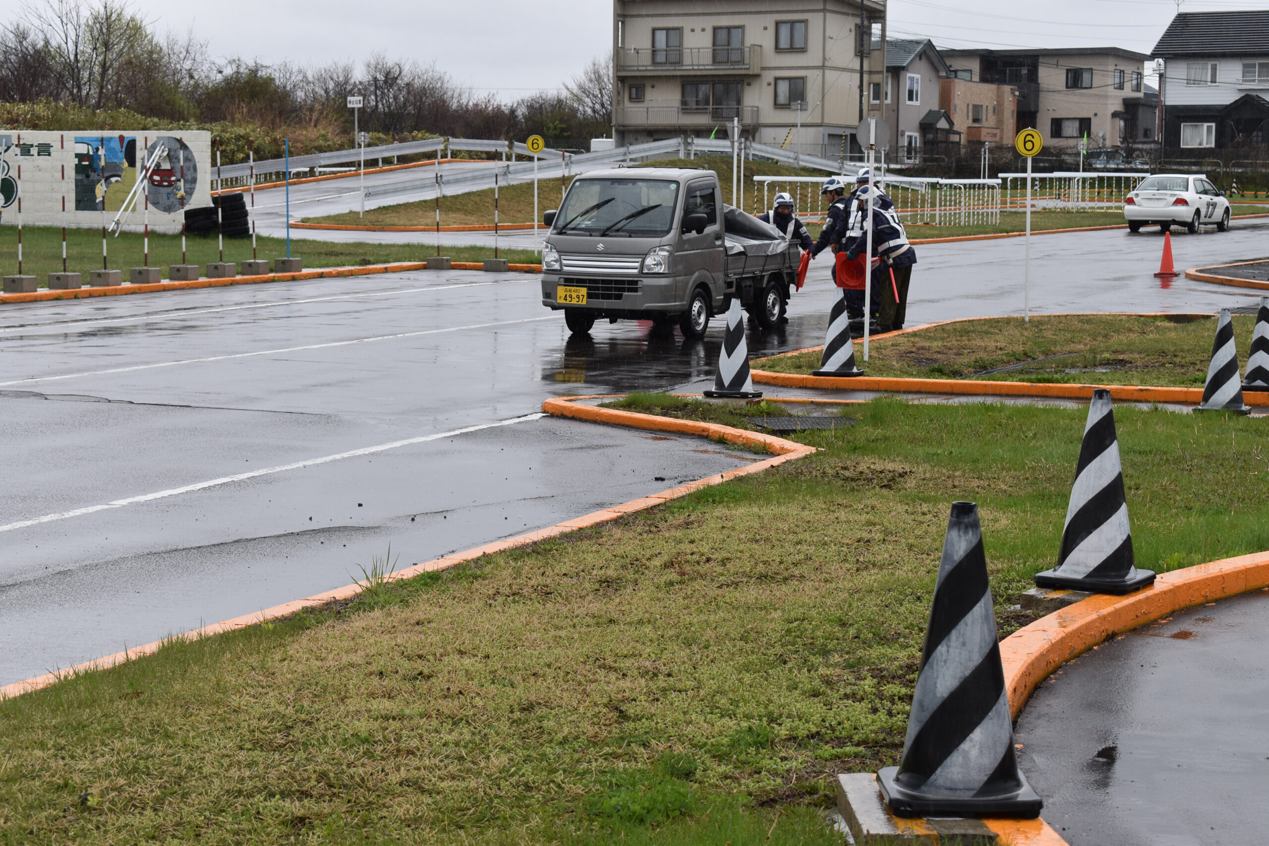 2025.4.29 亀田自動車学校をお借りしての令和7年度 現任教育