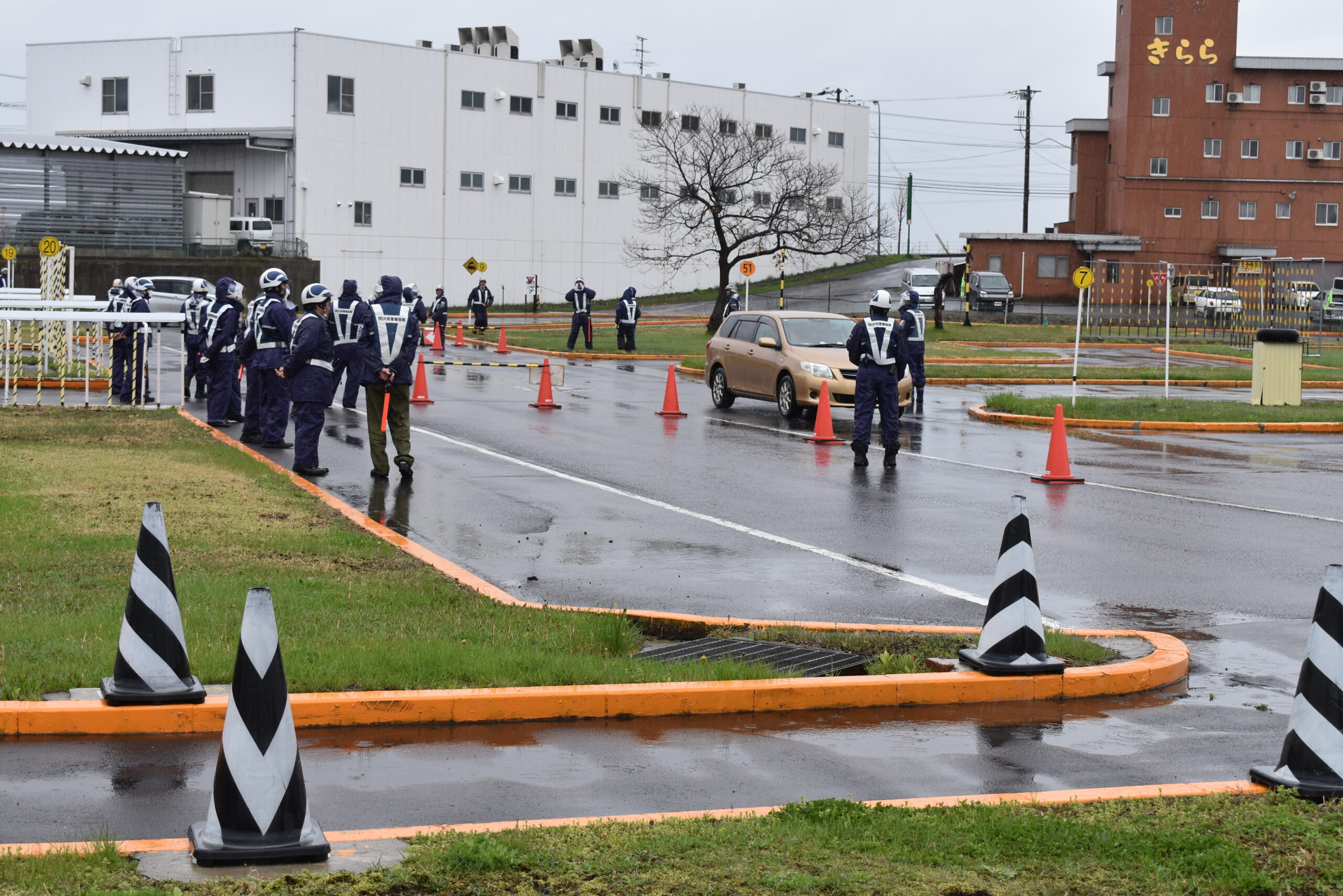 2025.4.29 亀田自動車学校をお借りしての令和7年度 現任教育