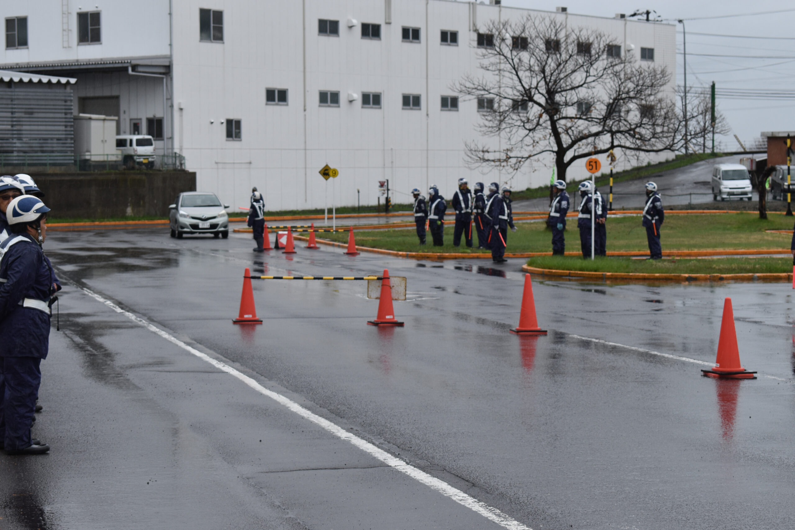 2025.4.29 亀田自動車学校をお借りしての令和7年度 現任教育