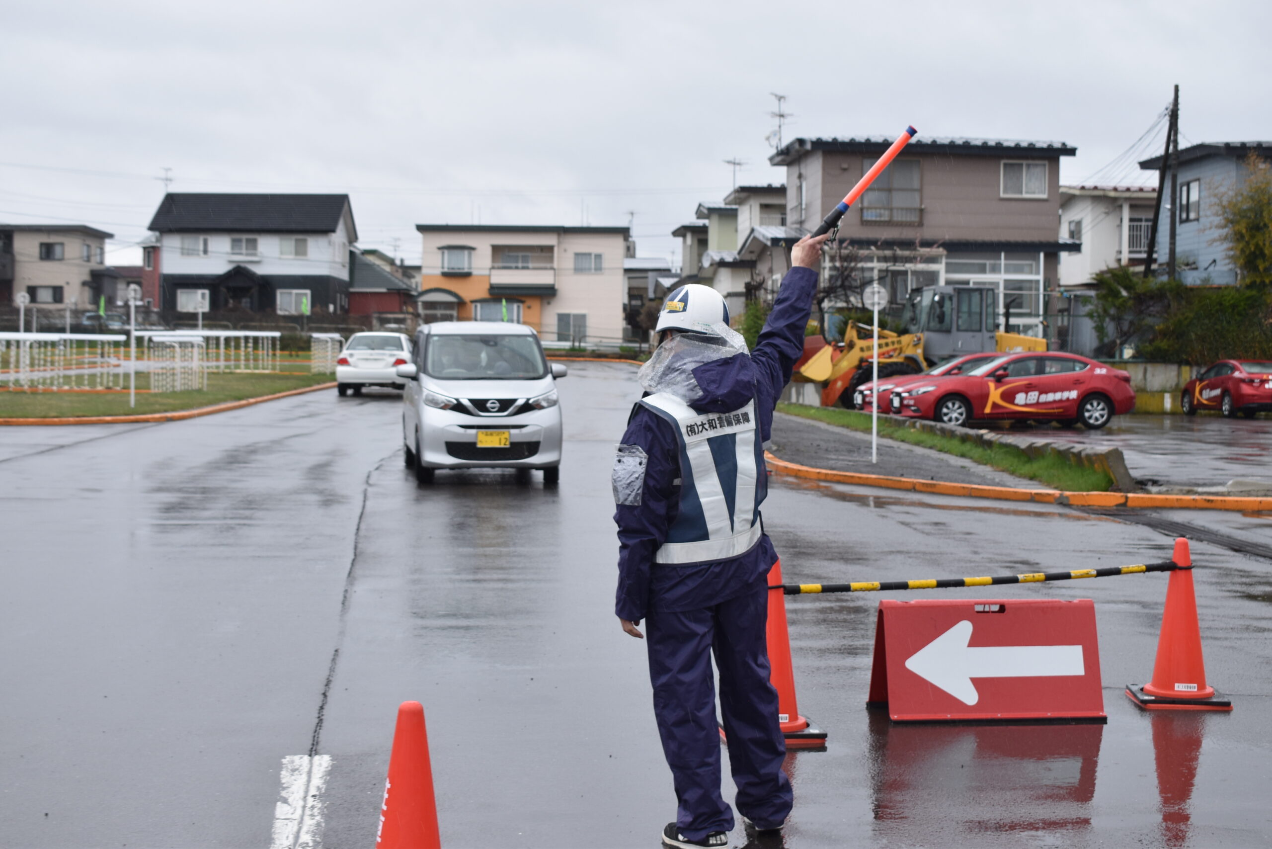 2025.4.29 亀田自動車学校をお借りしての令和7年度 現任教育