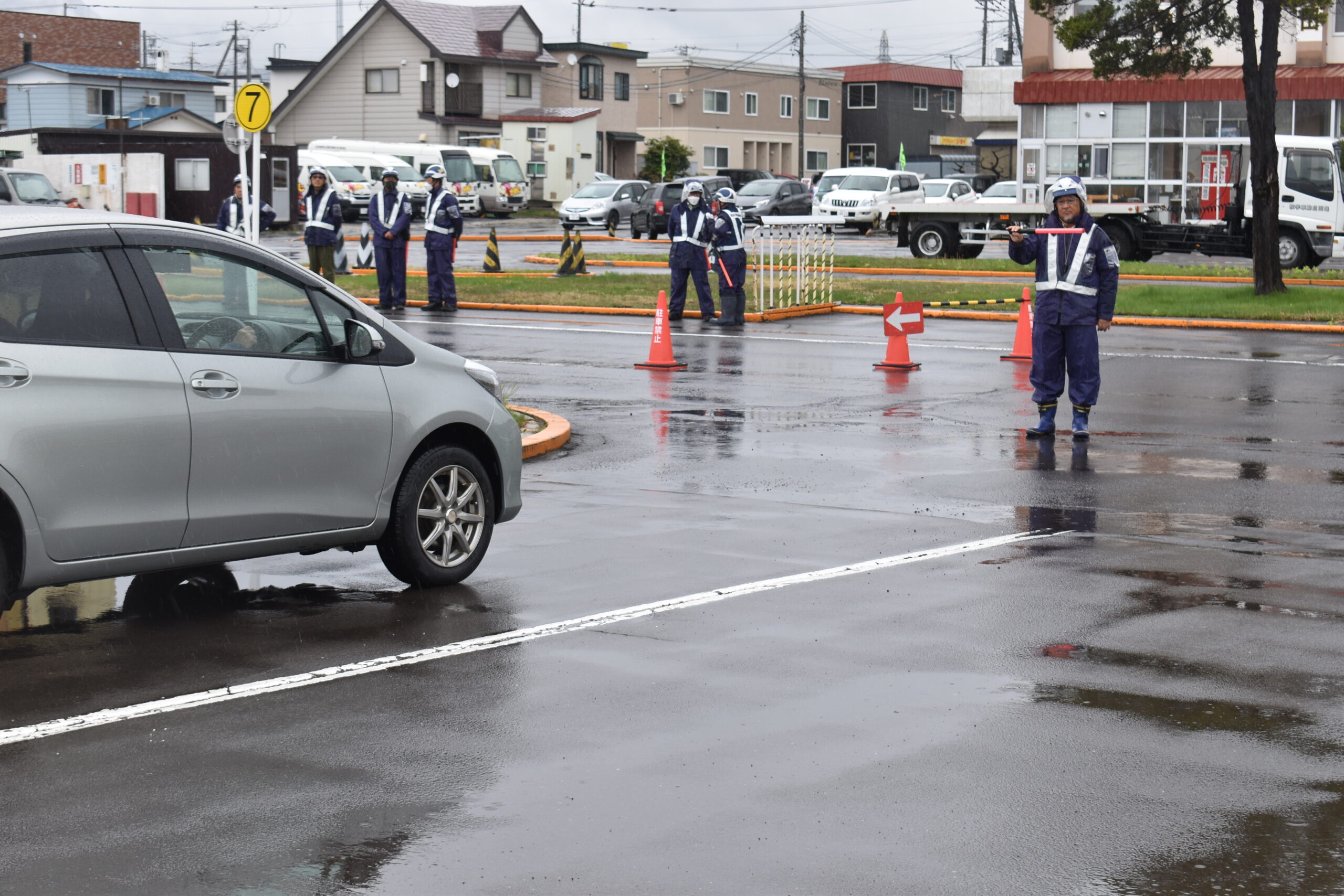 2025.4.29 亀田自動車学校をお借りしての令和7年度 現任教育