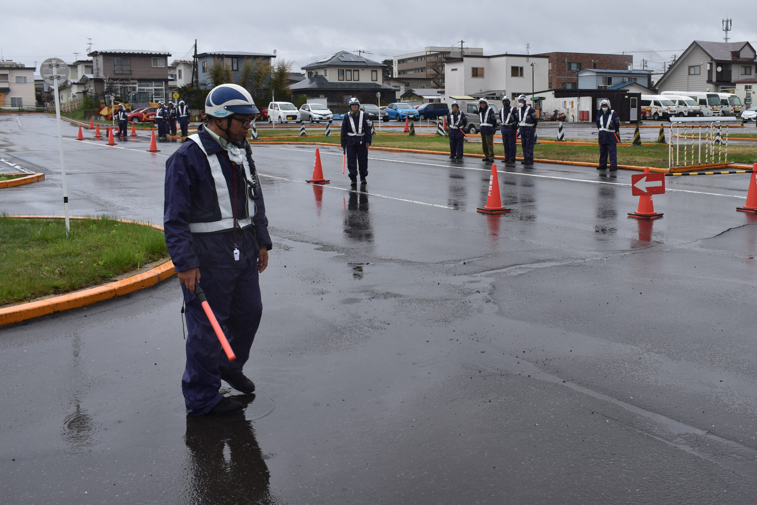2025.4.29 亀田自動車学校をお借りしての令和7年度 現任教育